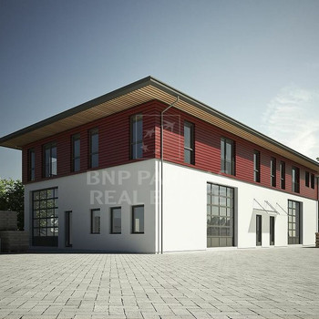 Neubau Lagerfläche mit Büro