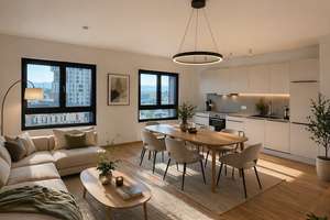 Helle 3-Zimmer-Wohnung mit Balkon & moderner Einbauküche – Thomas-Jefferson-Straße 38, 68309 Käfertal, Mannheim – Vorschaubild 8