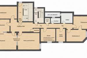 Jugendstil-Grandesse am Innocentiapark:  217 m²,  6,5 Zimmer  &  zwei Balkone in Harvestehude – Die vollständige Adresse der Immobilie erhältst du vom Anbieter., 20144 Harvestehude, Hamburg – Vorschaubild 21