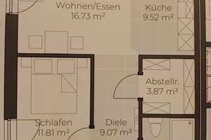 Neubau 2-Zimmer Wohnung in Hamburg-Neugraben