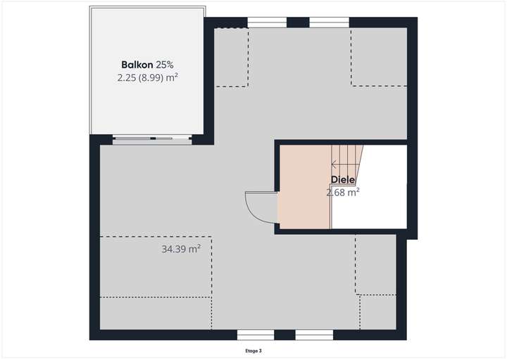 Grundriss Dachgeschoss