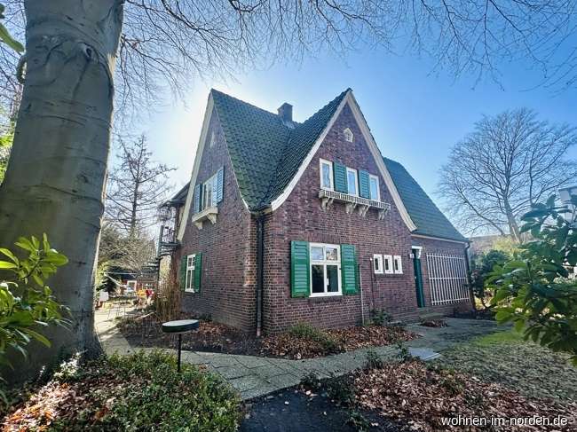 Hamburg-Zylinderviertel: Verwunschenes Anwesen mit parkähnlichem Grundstück und würdigem Buchenhain, Hamburg – Bild 4