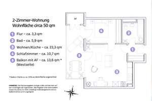 2 Zi. München-Pasing, moderne Etagenwohnung mit Aufzug, direkt neben den Pasing Arkaden, – Die vollständige Adresse der Immobilie erhältst du vom Anbieter., 81241 Pasing, München – Vorschaubild 30