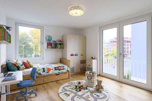 ++ SAB Förderung möglich!!! ++ Hochwertige 4-Zimmer-Wohnung mit Einbauküche und Balkon ++ – Die vollständige Adresse der Immobilie erhältst du vom Anbieter., 1159 Löbtau-Nord, Dresden – Vorschaubild 3
