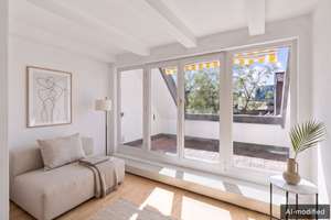 Exklusive 3,5-Zimmer-Dachgeschosswohnung in Schwabing-West mit Terrasse & Galerie – Die vollständige Adresse der Immobilie erhältst du vom Anbieter., 80801 Neuschwabing, München – Vorschaubild 7