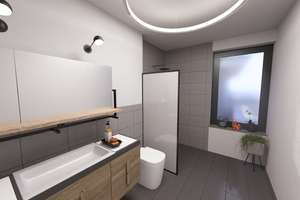  2 Zimmer Neubauwohnung mit privatem Badezimmer  – Hermann-Teuber-Straße 20, 47574 Goch – Vorschaubild 1