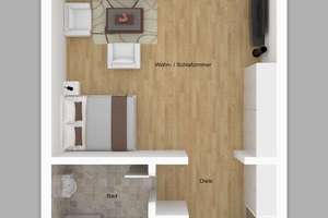 Appartement in Aachen mit ca. 24 m² zu verkaufen – 52074 Westpark, Aachen – Vorschaubild 6