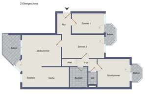 97 m² mit Fernsicht, 3 Balkonen, 2 Stellplätzen, Aufzug und Bushaltestelle vor der Tür  – Die vollständige Adresse der Immobilie erhältst du vom Anbieter., 70565 Rohr, Stuttgart – Vorschaubild 17