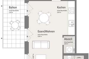 NEUBAU in ruhiger Lage * 2 Zimmer * KFW 40 und QNG * Balkon zum Garten – Julius-Krause-Straße 14, 4318 Sellerhausen-Stünz, Leipzig – Vorschaubild 12