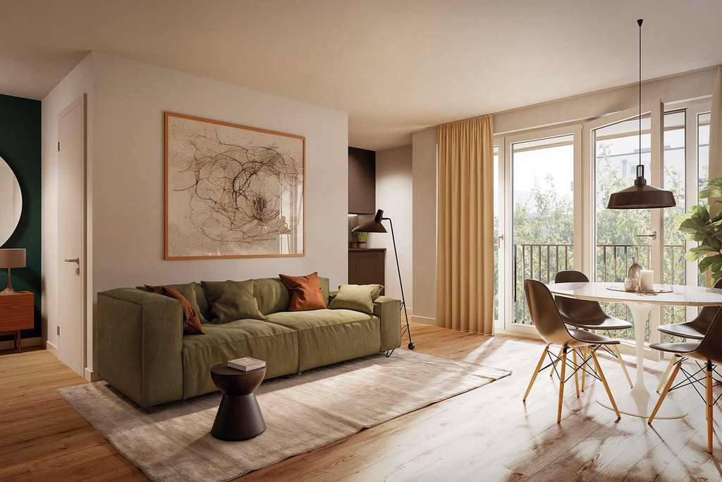 Garten-Apartment "Riva"  - klein aber fein - 1 Zimmer, Terrasse und Privatgarten,