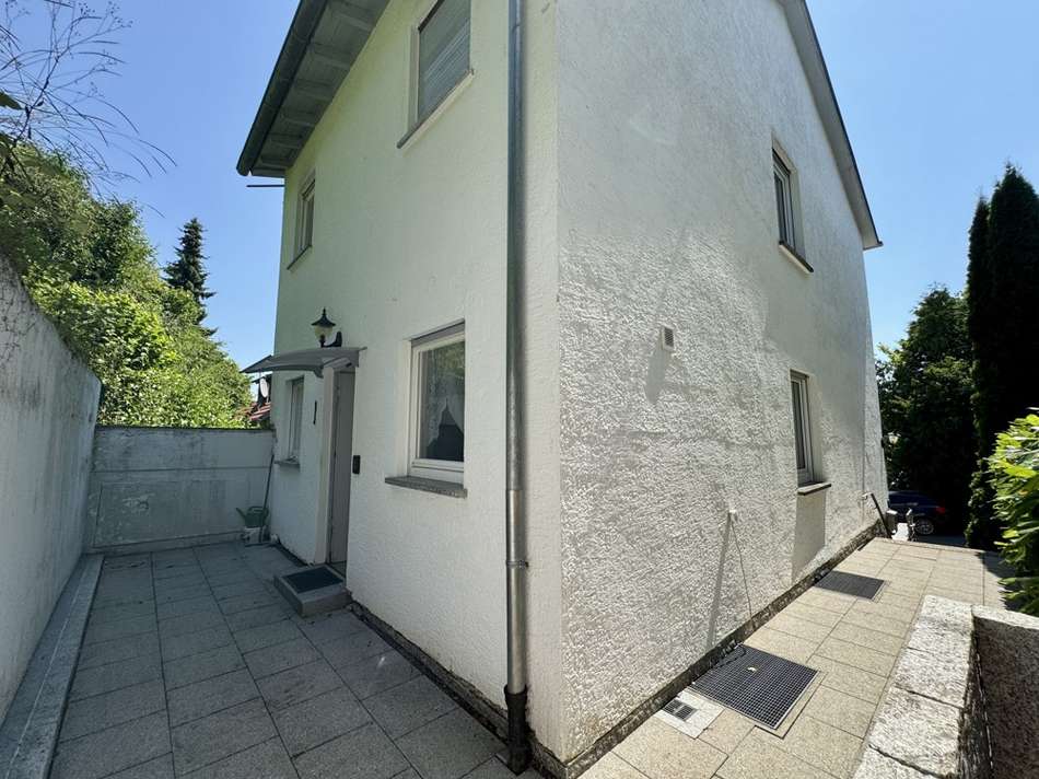 Hinteransicht Haus