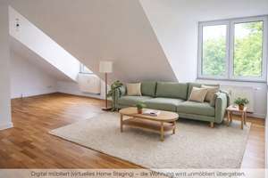 Renovierte 3-Zimmer-Dachgeschosswohnung (WG geeignet) – Einhornalle 41, 81377 Am Waldfriedhof, München – Vorschaubild 4