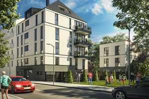 Weißensee: Langhansstr: ERSTBEZUG im NEUBAU ab Anfang 2026: 3-4 Zi-Wohnung mit 2 SÜD Balkonen – Berlin – Vorschaubild 12