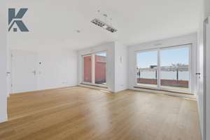 Penthouse-Wohnung. Neubau-Standard. 2 Zimmer mit 2 Dachterrassen. Stellplatz. – Feltenstraße 60a, 50827 Bickendorf, Köln – Vorschaubild 2