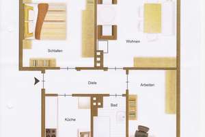 Schöne drei Zimmer Wohnung in Bielefeld, Gellershagen