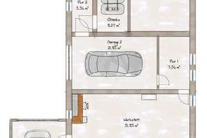 Glücksgriff für Familien und Schrauber. 
8 Zimmer auf 149 m². Plus 251 m² Fläche.
2 große Garagen. – Die vollständige Adresse der Immobilie erhältst du vom Anbieter., 72636 Frickenhausen – Vorschaubild 44