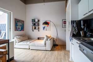 Endenich: 1-Zimmer-Loftwohnung mit Empore, Terrasse, Einbauküche – Die vollständige Adresse der Immobilie erhältst du vom Anbieter., 53121 Endenich, Bonn – Vorschaubild 5