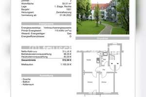 Tauschwohnung: Helle 2-Zimmer Wohnung im Kreuzviertel – Die vollständige Adresse der Immobilie erhältst du vom Anbieter., 48147 Schlachthof, Münster – Vorschaubild 9