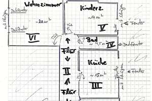 Dachgeschoss-Wohnung in Paderborn: 3 Zimmer mit Stellplatz