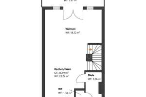 Stilvoll und energieeffizient wohnen – Reihenhaus im Erstbezug mit Hobbyraum – Die vollständige Adresse der Immobilie erhältst du vom Anbieter., 81739 Neuperlach, München – Vorschaubild 14