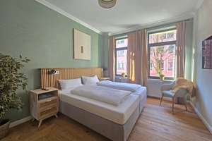 Hochparterre Wohnung im sanierten Mehrfamilienhaus in der schönen List