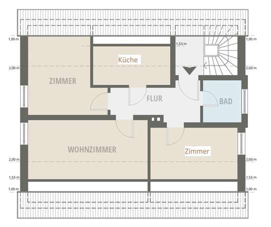 Erstbezug nach Sanierung!! 3 Zimmer Wohnung in Sieboldshausen