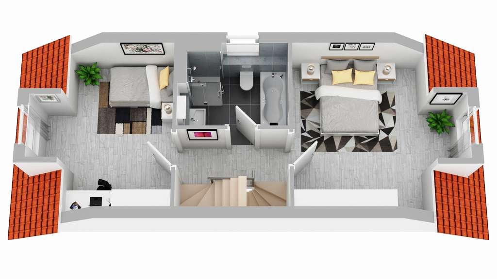 Immobilie in Heimsheim - Heimsheim * WILLKOMMEN ZUHAUSE * Familienfreundliche Reihenhäuser zum schlüsselfertigen Kaufpreis * - Bild 3