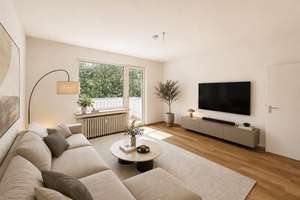 Lichtdurchflutete Wohnung mit Süd-West-Ausrichtung und Einbauküche in Oberkassel!
