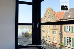 Wohnen auf Zeit: Helle und zentral gelegene Wohnung mit Rheinblick im Herzen von Kaiserswerth