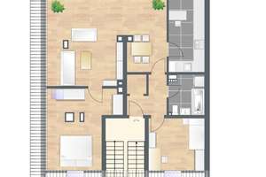 Frisch sanierte Dachgeschosswohnung mit Aufzug – Martin-Luther-Str. 5, 42285 Barmen, Wuppertal – Vorschaubild 11