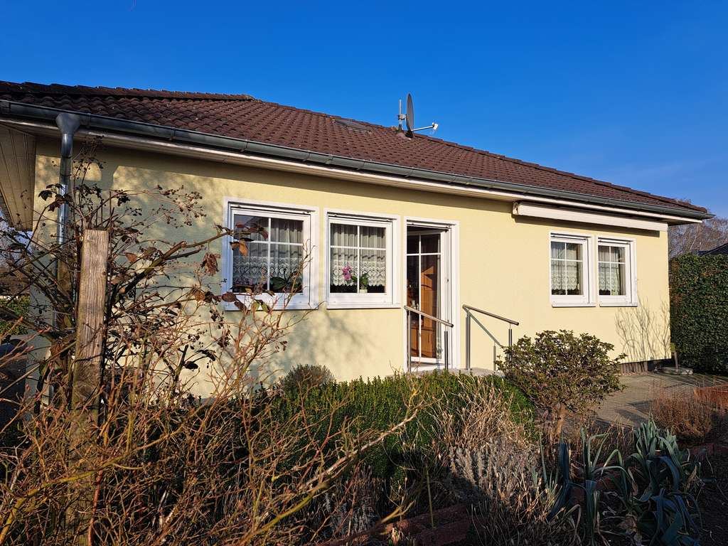 Altersgerechtes Wohnen auf einer Ebene - Gemütlicher 2-Zimmer-Bungalow