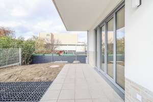 Elegantes Wohnerlebnis mit sonniger Terrasse & Tageslichtbad im großzügigen Erdgeschoss – Johanna-Zittel-Str. 12, 60326 Gallus, Frankfurt am Main – Vorschaubild 8
