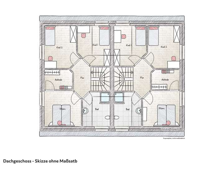 Grundriss Dachgeschoss