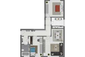 Angenehme Drei-Zimmer-Wohnung in verkehrsgünstiger Lage von Remscheid mit Garage! – Die vollständige Adresse der Immobilie erhältst du vom Anbieter., 42857 Reinshagen, Remscheid – Vorschaubild 7