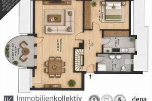 Grüne Top Lage! Ca. 110 qm Wohn-/Nutzfläche inkl. Dachstudio & Keller + Riesen Balkon & Stellplatz ! – Die vollständige Adresse der Immobilie erhältst du vom Anbieter., 21077 Eißendorf, Hamburg – Vorschaubild 17