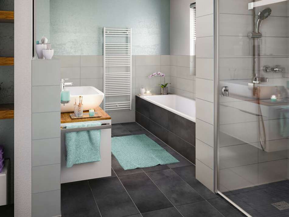 Wohnbeispiel Badezimmer.