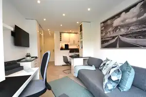 KOMPLETT modern eingerichtetes Apartment mit Balkon & Aufzug – Jülicher Straße 3, 52070 Aachen – Vorschaubild 10