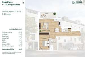 2-Zimmer-Neubauwohnung mit Loggia in Uni-Nähe – Kölner Landstraße 300, 40591 Wersten, Düsseldorf – Vorschaubild 6