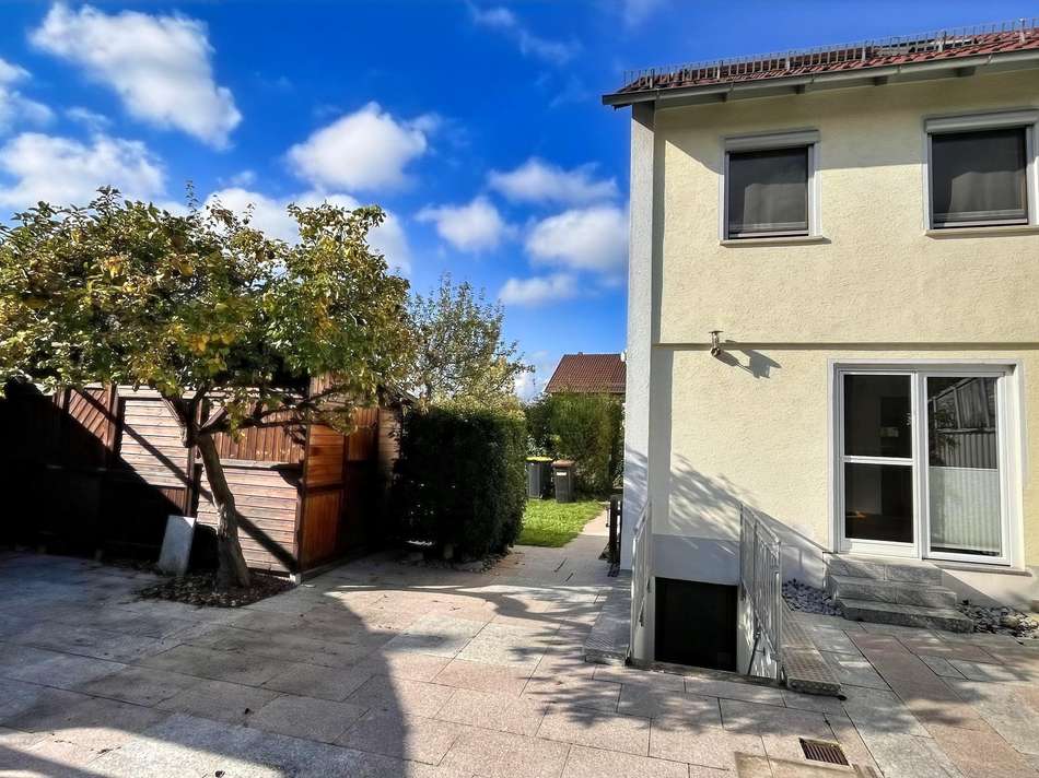 Hausansicht Gartenseite