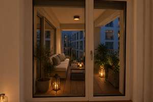 Exklusive 3-Zimmer-Wohnung mit Loggia im LIVING ISAR – Modernes Wohnen in Bestlage von München – Die vollständige Adresse der Immobilie erhältst du vom Anbieter., 81543 Siebenbrunn, München – Vorschaubild 12