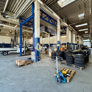ca. 770 m² Werkstatt-/Hallenfläche und ca. 1.490 m² Freilagerfläche - combine Transaction