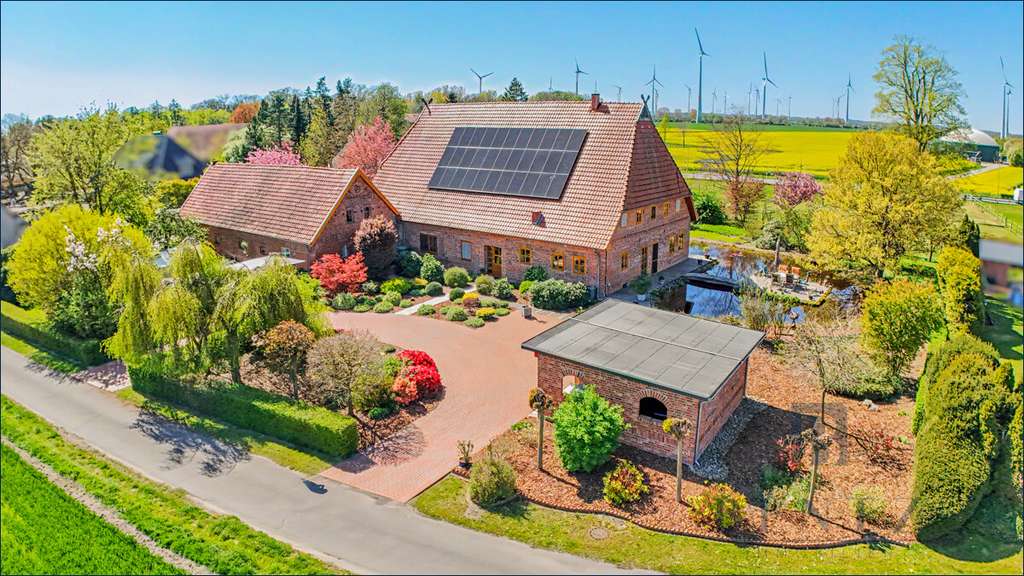 Immobilie in Schwarme - Besonders gepflegtes Bauernhaus mit herrlicher Außenanlage und moderner Technik - Bild 0