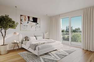 Ideal geschnittene Zwei-Zimmer-Wohnung im grünen Obermenzing – Die vollständige Adresse der Immobilie erhältst du vom Anbieter., 81245 Obermenzing, München – Vorschaubild 4