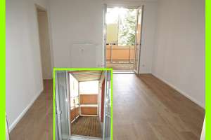 Schnell ANSCHAUEN und EINZIEHEN: Neuer schicker Laminatboden + Fensterbad + gemütlicher Balkon – Carl-von-Ossietzky-Str. 42b, 9126 Lutherviertel, Chemnitz – Vorschaubild 1