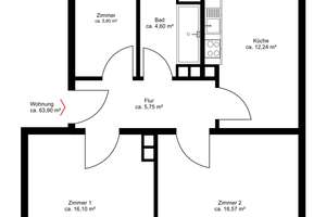 Hochwertig möblierte Designerwohnung mit Blick ins Grüne – Die vollständige Adresse der Immobilie erhältst du vom Anbieter., 80687 St. Ulrich, München – Vorschaubild 16