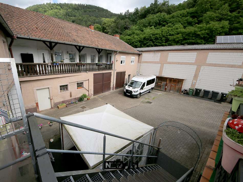 Blick in den Innenhof