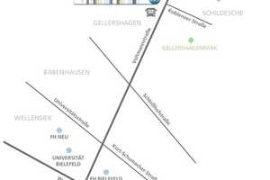 Neuwertiges 2 Zimmer Studenten-Apartment in Uninähe am Gellershagenpark ab 1.7. oder 1.8.26 frei – Voltmannstrasse 250, 33613 Schildesche, Bielefeld – Vorschaubild 3