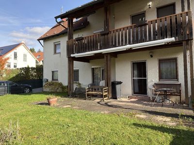 Großzügige 3‑Zimmer‑Erdgeschosswohnung mit Terrasse und Gartenanteil