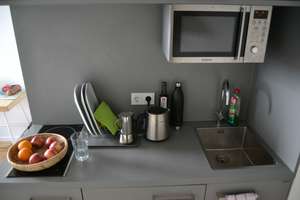 Modernes 1-Zimmer-Apartment mit EBK für Studenten und Azubis – Landsbergerstraße 441, 81241 Am Westbad, München – Vorschaubild 4