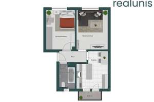 Kapitalanlegerobjekt mit 54 m² – Renovierungsbedürftige Wohnung mit Wertsteigerungschancen – Die vollständige Adresse der Immobilie erhältst du vom Anbieter., 68167 Neckarstadt-Ost/Wohlgelegen, Mannheim – Vorschaubild 16